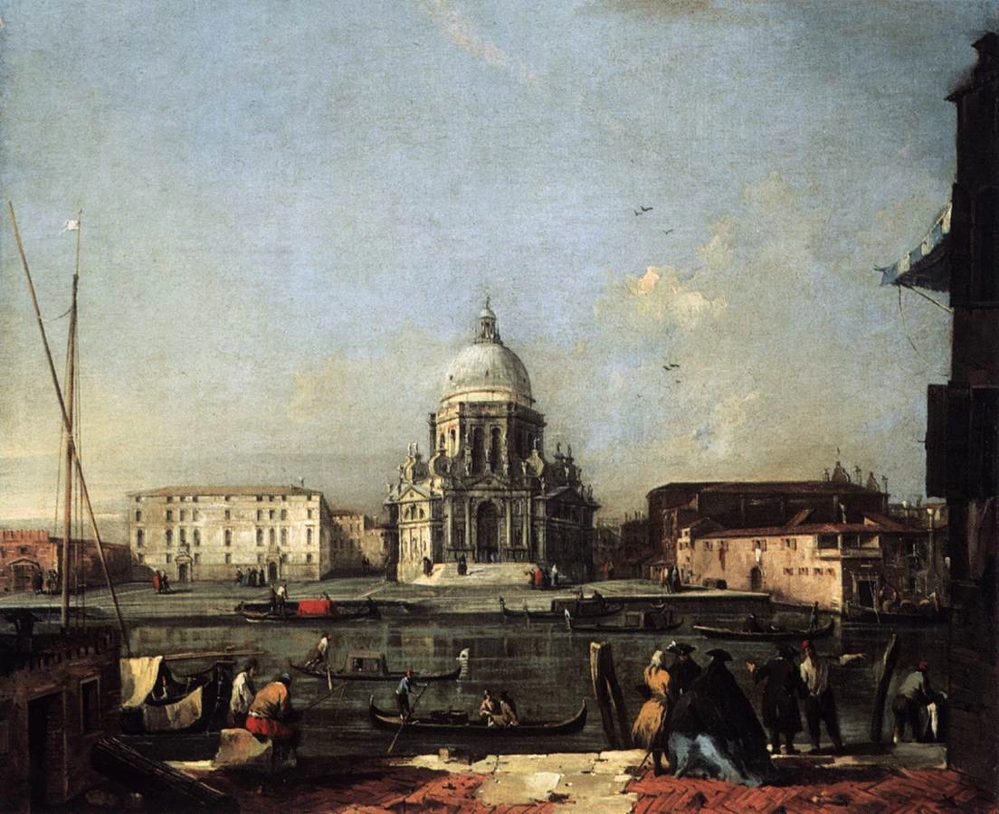 Santa Maria della Salute Vista dall'altra parte del Canal Grande - Akademie der bildenden Künste, Vienna